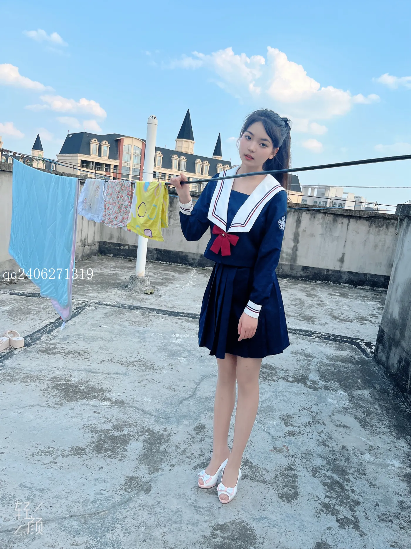 [MSLASS梦丝女神]2022.07.26 NO.182 JK蓝 张馨[42P／92.5MB]猫爪社 - 在线分享优质写真福利 - 万物皆可合集猫爪社