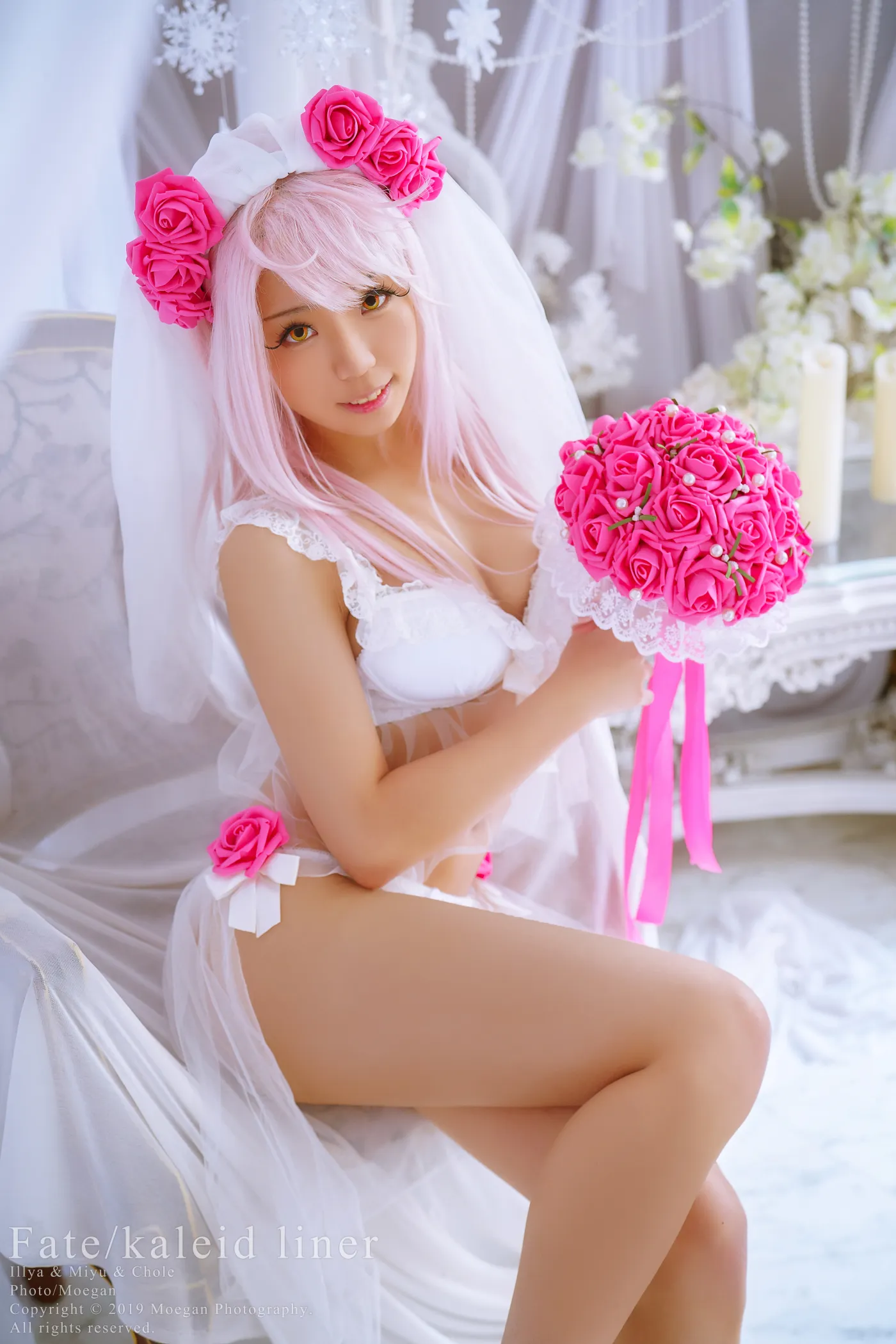 沖田凜花Rinka NO.004 鈴鈴Yakira、鬼姬Oni Hime] Wedding Bikini ver. (Fate kaleid liner プリズマ☆イリヤ)猫爪社 - 在线分享优质写真福利 - 万物皆可合集猫爪社